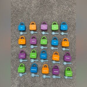 Lakeshore Learning Number Learning Locks Unlock it Number Match